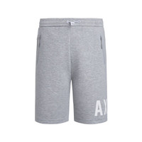 ARMANI EXCHANGE 阿玛尼奢侈品男士简约纯色小logo徽标短裤  6ZZS90-ZJT8Z LIGHTGREY-3901 XL