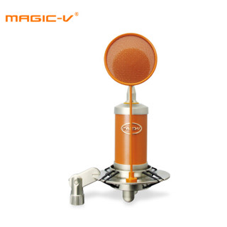 玛西亚（Magic-v）Mini 专业电容麦克风 橙色