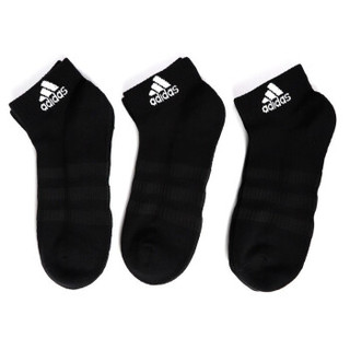 阿迪达斯 ADIDAS 男女 配件系列 CUSH ANK 3PP 运动 袜子 DZ9379 S码