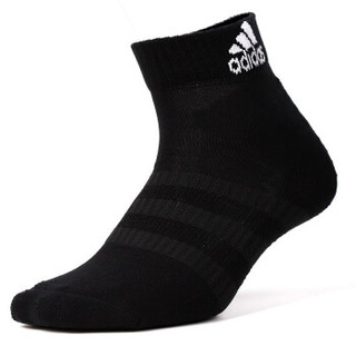 阿迪达斯 ADIDAS 男女 配件系列 CUSH ANK 3PP 运动 袜子 DZ9379 S码