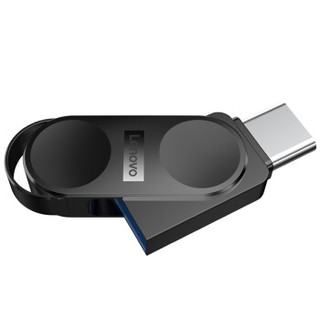 联想（Lenovo）32GB Type-C 手机U盘 L5C 深空灰 全金属 USB3.1双接口迷你U盘 高速读写手机电脑两用车载优盘