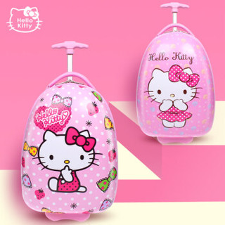 凯蒂猫（HELLO KITTY）女童行李箱儿童拉杆旅行箱 KT01D14006 16寸