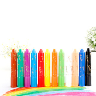 乐普升（LPS）X3020 学生水溶性旋转油画棒 儿童可水洗蜡笔绘画笔炫彩棒 36色盒装