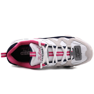 斯凯奇SKECHERS 女子 LIFESTYLE系列 D'LITES系列时尚绑带运动鞋 88888112/WFUS 36码