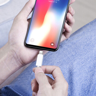 凯利亚 PD快充数据线 USB-C/Type-c转Lightning充电线 苹果iPhoneX/XsMax/XR/8plus/ipad通用 白色1米