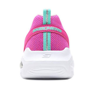 SKECHERS 斯凯奇 D'LITES GIRLS系列 儿童休闲运动鞋 664088L 粉红色/多彩色 33.5