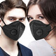 伊藤良品 防雾霾口罩防PM2.5黑色 1只装