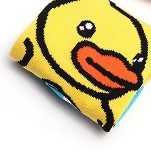B.Duck W197602 儿童袜子 黄色 15cm (适合16-18cm)