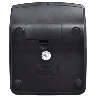 三木 SUNWOOD EC-837 桌面型计算器 太阳能电池双重供电（黑色）箱装计算器 10/箱
