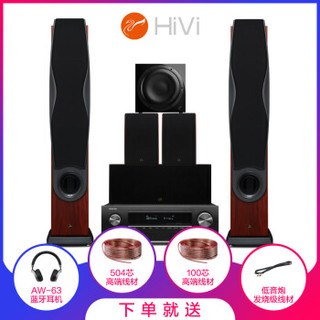 HiVi 惠威 RM600A音箱+天龙X1500 家庭影院套装5.1声道