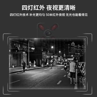 海康威视摄像头 监控设备套装  2路带3T硬盘 200万套装 POE供电红外50米 拾音监控手机监控B12H2室内室外监控