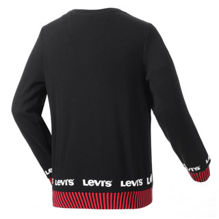 Levi's 李维斯 男童套头卫衣 84611HO918023 正黑色