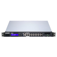 QNAP 威联通 QGD-1600P 交换机16口 网管型 企业级导轨式机架式NAS 千兆网络