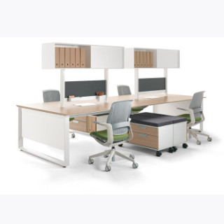 震旦aurora工位办公桌plane18米宽