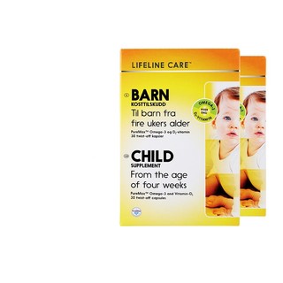 Lifeline Care 婴幼儿鱼油 30粒*2