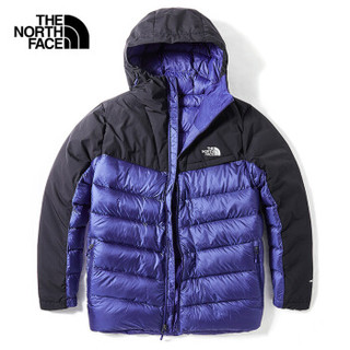 北面 The North Face 2019秋冬新品800蓬保暖男防水北面羽绒服 |3KTD /蓝色 XL