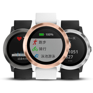 佳明（GARMIN）vivoactive3 PVD GPS智能运动支付手表跑步骑行游泳50米防水遂空黑