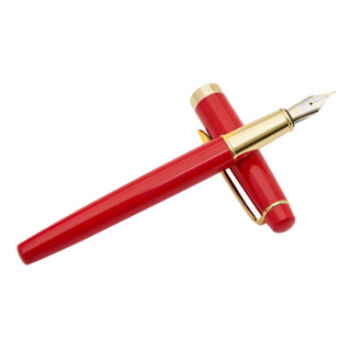 永生钢笔学生专用练字书法成人套装正品高档三年级小学生礼盒装替换墨囊墨水书法笔红色0.5mm