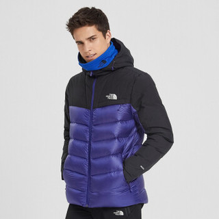 北面 The North Face 2019秋冬新品800蓬保暖男防水北面羽绒服 |3KTD /蓝色 L