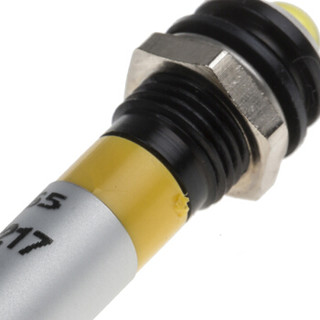 欧时RS ProLED指示灯信号灯209765凸型黄色翼片接端5mm