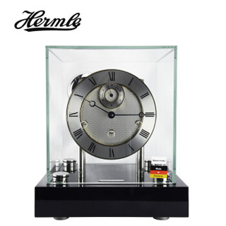 赫姆勒(Hermle)德国原装8天动力独立秒针镀铬面机械座钟台钟22801