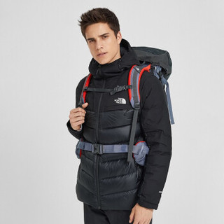 北面 The North Face 2019秋冬新品800蓬保暖男防水北面羽绒服 |3KTD /黑色 S