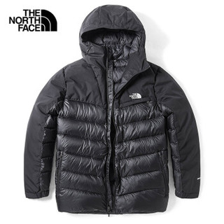 北面 The North Face 2019秋冬新品800蓬保暖男防水北面羽绒服 |3KTD /黑色 S