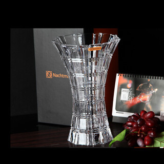 娜赫曼Nachtmann量子系列德国进口高端欧式客厅摆件插花皇室水晶玻璃花瓶高30cm