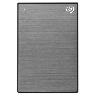 希捷(Seagate)1TB USB3.0移动硬盘 新睿品 2.5英寸 (轻薄小巧 自动备份 金属拉丝) 浩瀚灰+数据救援服务1年版