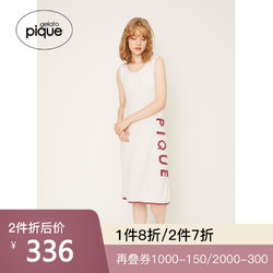 gelato pique2019秋冬新品 女士睡裙字母家居服连衣裙PWNO194051 *11件