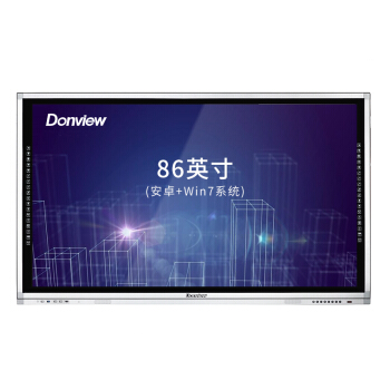 Donview 东方中原 DS-86IWMS-L02PA 86英寸显示器 3840×2160 VA  
