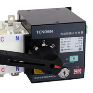 天正电气（TENGEN）双电源自动转换开关 TGLD-630/4 630A PC级 /个  可定制