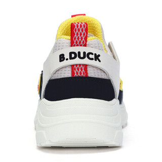 小黄鸭（B.Duck）童鞋男童运动鞋 儿童跑步鞋休闲潮鞋 B308A3001米色29