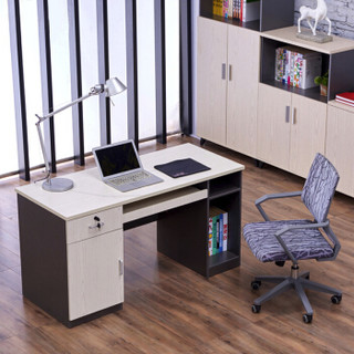 中伟电脑桌办公桌单人位简约书桌家用办公桌1.4mm