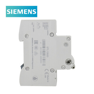 SIEMENS 西门子 5TL1 负荷隔离开关 底板/DIN导轨安装 正面操作 柜内操作手柄 阻性负载 3P 125A 5TL13920