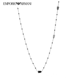 阿玛尼（Emporio Armani）女士银色点缀时尚项链 EGS2271040 银色