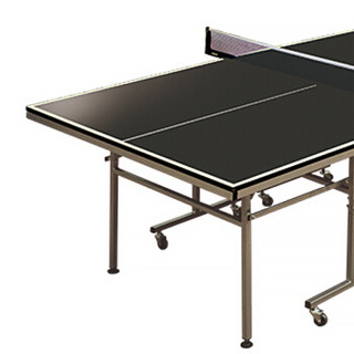 红双喜（DHS）乒乓球桌T616-M（黑）儿童小尺寸室内乒乓球台训练比赛用乒乓球案子