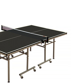 红双喜（DHS）乒乓球桌T616-M（黑）儿童小尺寸室内乒乓球台训练比赛用乒乓球案子