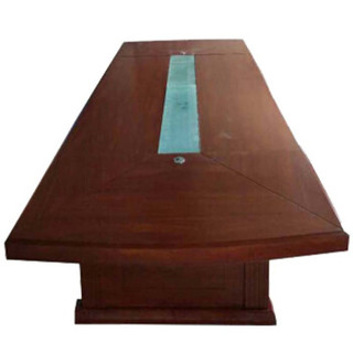 颂泰（SONGTAI）会议桌长桌贴实木皮会议台条形板式桌简约现代 5米