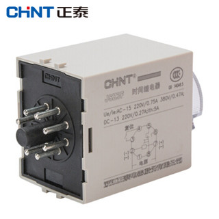 正泰（CHNT）JSZ3F-10s-AC220V 断电延长时间继电器 时间继电器220v和380v多种规格可选 底座另行购买
