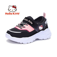 HELLOKITTY 童鞋女童运动鞋 学生时尚跑步鞋潮鞋 K953A3003黑色35