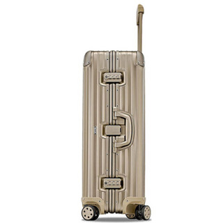 RIMOWA 32寸托运箱拉杆箱 TOPAS TITANIUM系列香槟色 923.77.03.4