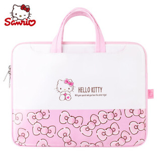 Hello Kitty 手提电脑包适用联想华为苹果戴尔12笔记本13.3寸小米air可爱内胆13pro小清新 粉色 macbook