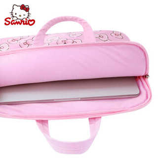 Hello Kitty 手提电脑包适用联想华为苹果戴尔12笔记本13.3寸小米air可爱内胆13pro小清新 粉色 macbook