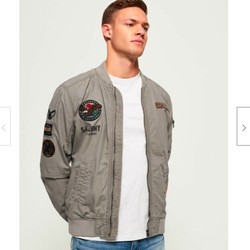 Superdry Rookie Duty Patch Bomber 男士夹克 *2件