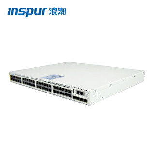 浪潮（INSPUR）S6550-48TQ-AC/D 48口千兆三层网管核心交换机 智能堆叠下一代增强型企业交换机