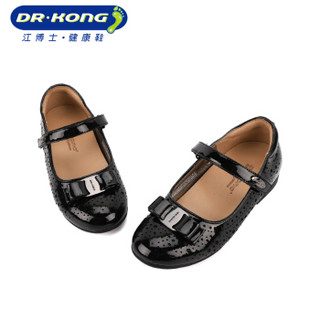 江博士Dr.kong小童礼仪鞋皮鞋秋季小童鞋B19183W002黑色 28
