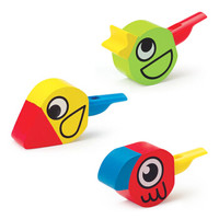 Hape 儿童音乐玩具小鸟口哨