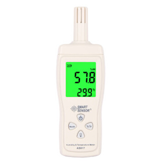 希玛AS817温湿度计手持式数显温度湿度环境监控检测仪