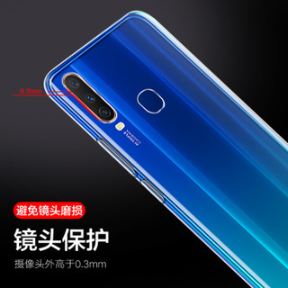 莜茉YOMO vivo U3x手机壳 vivou3x保护套 手机套 超薄硅胶全包外壳/透明防摔软壳 清透白